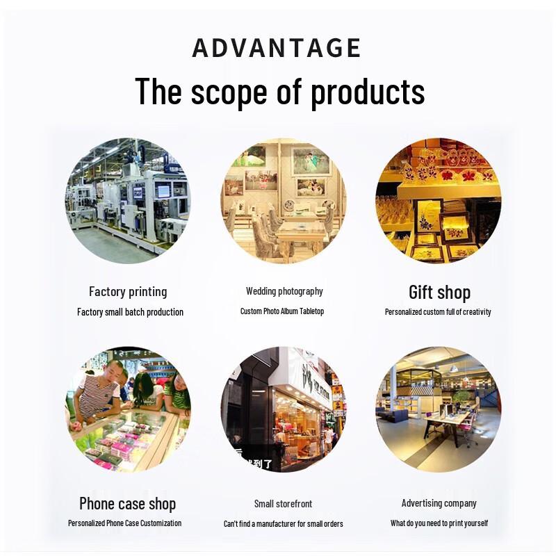 A3 Automatická UV plochá tiskárna