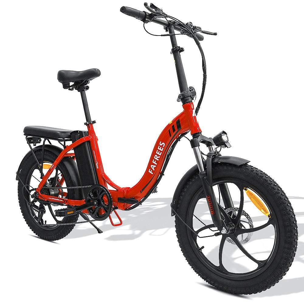 Fafrees F20 Falt-E-Bike, 250W, 36V 16Ah, Shimano 7-Gang, 20"-Reifen, LCD-Display, IP54, Leichtes E-Bike für Stadt & Pendler