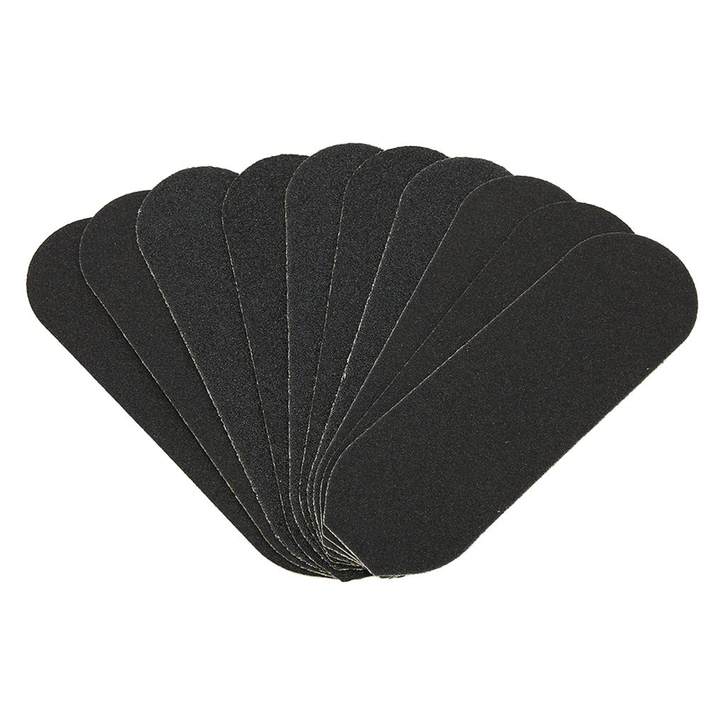 10Pcs Foot File Replacement Pads 13.8x4.5cm Cracked Skin Corns Callus Removal Pedicure File Refill