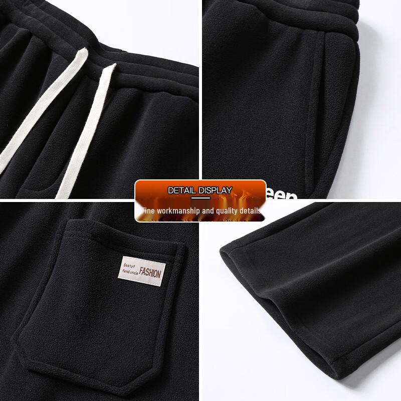 JEEP Men's Winter Fleece Lined Straight Casual Pants