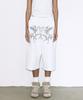 FANCY CLUB Pegasus Bermuda Shorts (White) F26Qd144