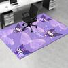 Office Rug Kuromi, Fairy Anti-Slip Rug, Machine Washable for Living Room, Bedroom, Office, Multiple Sizes, Bedroom Mat, Decorative Mat, Durable Mat, L