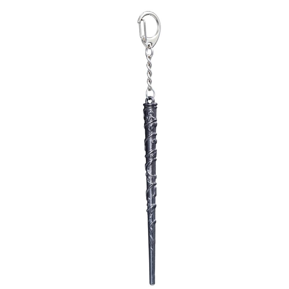 Fashion Movie Cosplay Props Magic Wand Metal Pendant Keyring Car Backpack Key Holder Vintage Jewelry Christmas Gift For Friends