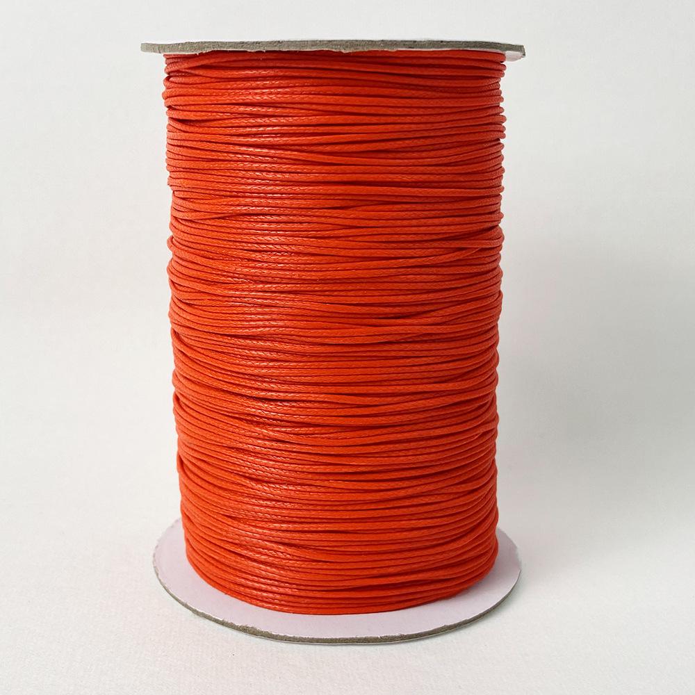 1mm Korean Waxed Rope: Jewelry & Pendant Necklace/Braided Bracelet with PU Leather