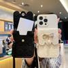 Cute Wallet Bag Case for Samsung Galaxy S26 S25 Ultra S24 FE S23 Plus S22 Edge A16 A36 A17 Crossbody Lanyard Leather Strap Cover