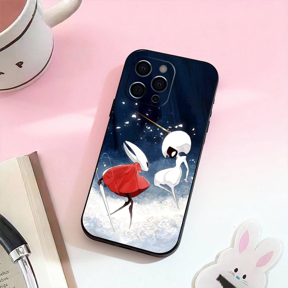 H-Hollow Knight S-SilksongS Phone Case For iPhone 17,16,15,14,13,12,11 Plus,Pro,Max,XS Silicone Soft Cover