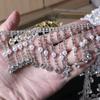 90cm Unregelmäßige Strass-Zierkette für Brautkleid Schuhe Taschen Kleidung DIY Nähen Kreative Dekorationszubehörteile