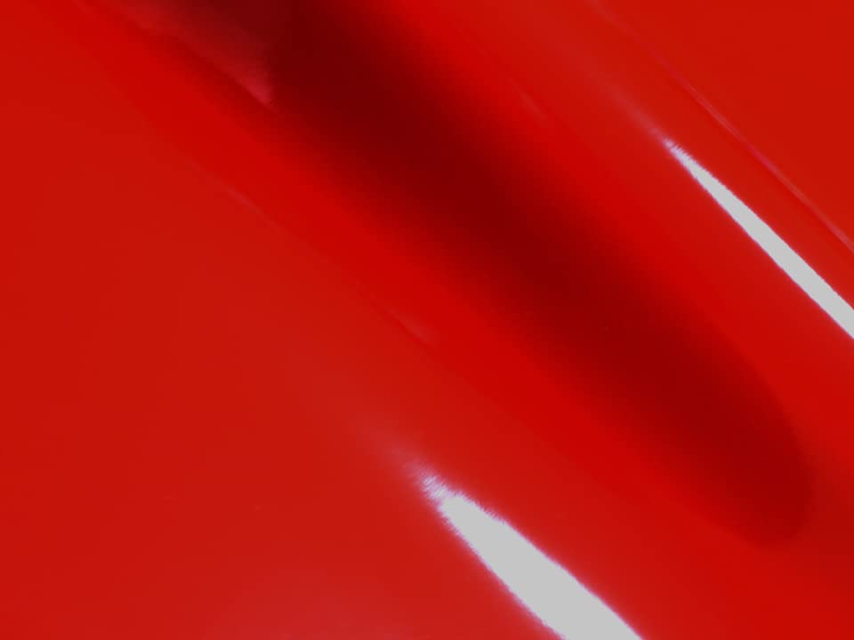 Synthetic Leather Patent Leather 92 X 44 Cm Fabric, (red)