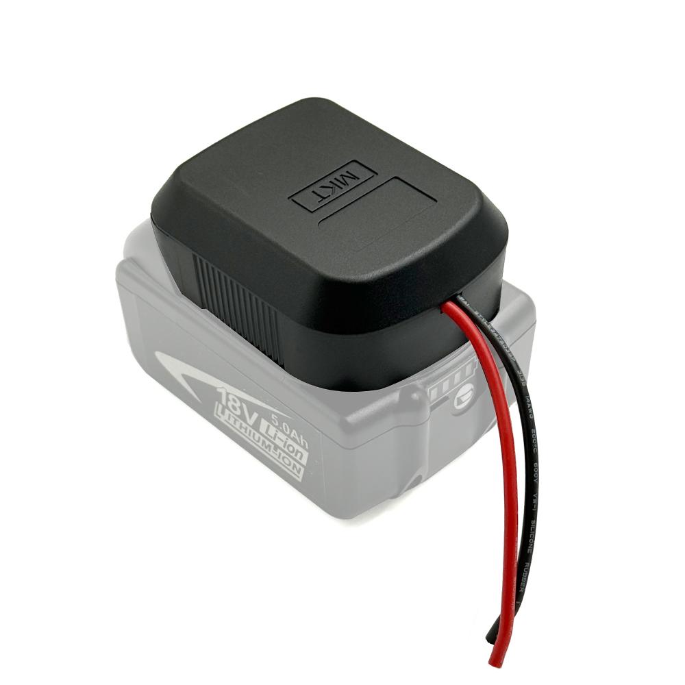 New Li-ion Battery External Power Supply Mount DIY Connector Adapter Dock Holder For Makita 18V Lithium Battery BL1830 BL1430