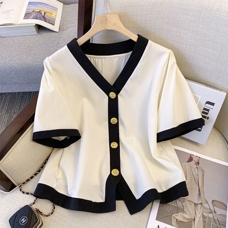 Women Suits Sets Large Size Short Sleeve Shirt Pants Slim Soft Cardigan Loose Trousers Longs Pants Top Two-piece Oversize 2PC Suit