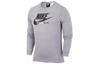 T Shirts Men's Gray Crew Neck Moderate CD8090-063