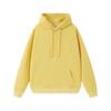 Men's Heavyweight Antibacterial Faux Cotton Hoodie - Solid Color, Unisex, Fall/Winter Essential