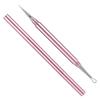 Blackhead Extractor, Metal 2 In 1 Acne Clean Needle Professional Pimple Popper Needle Whitehead Popping Extractor Double-Ended Black Head Remover