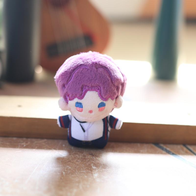 

Deepspace Love And Pp Cotton Plush Keychain Backpack Charm Anime Gift Fans For фіолетовий