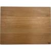 Planche à découper en bois - efo - 40x30x4 cm - bois de hêtre - lavable à la main - bords arrondis