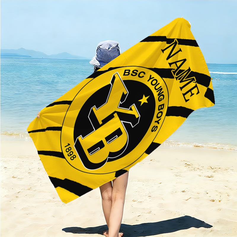 Personalized West Ham Crest Beach Towel Microfiber Beach Towel Thin Absorbent for Beach Swimming Yoga Bath Sports. 0910156