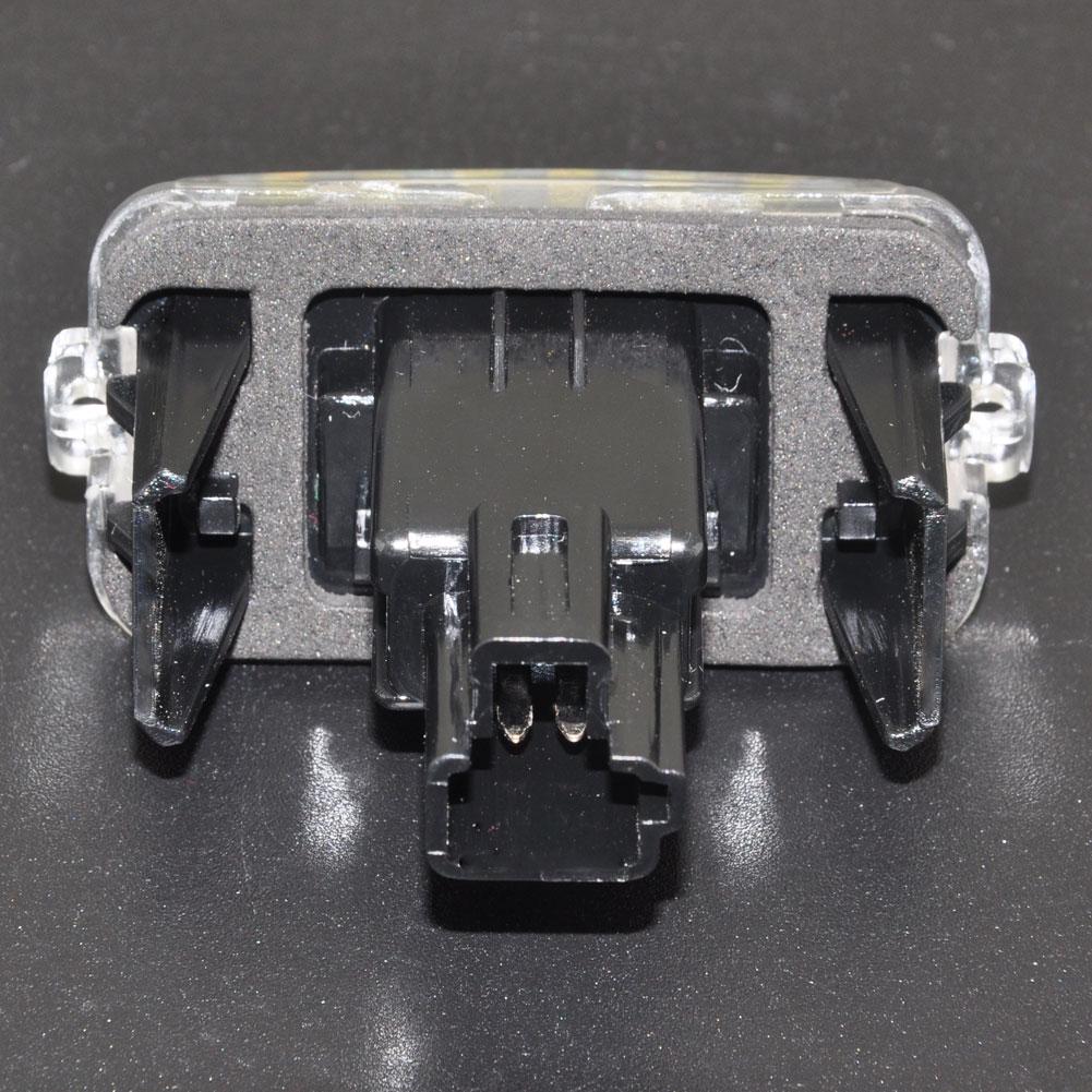 2x Car License Plate Lamps LED Custom Lights For Toyota Yaris 2012-2014 /Camry/ Auris 2009 - 2010