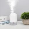 USB Mini Desktop Timing Humidifier Car Office Air Purifier Atomizer with LED Lights (White)