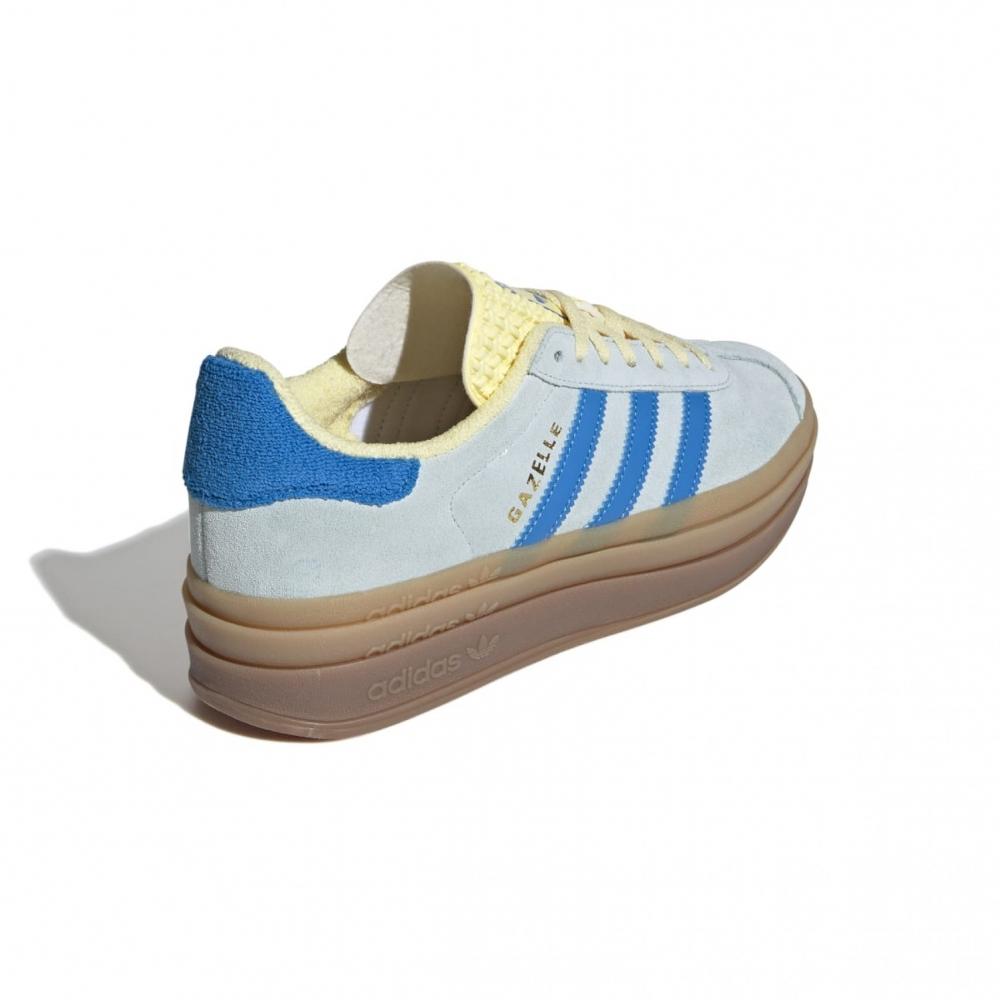 Adidas Gazelle Bold Almost Blue Yellow Ie0430