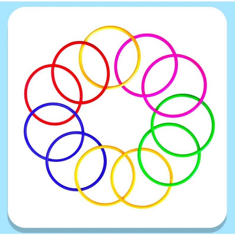 Plastic Throwing Ring Toss Toy For Parent Child Interactive Game