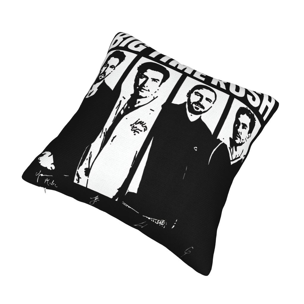Decorative Pillowcases BTR IN REAL LIFE WORLDWIDE 2025 TOUR Big Time Rush Car Throw Pillow Case Cover Square Multi Size