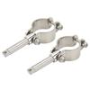 1 Pair Oar Lock Socket Side Mount 1 3 8in To 1 3 4in Inner Diameter Clamp On Row Lock Brackets