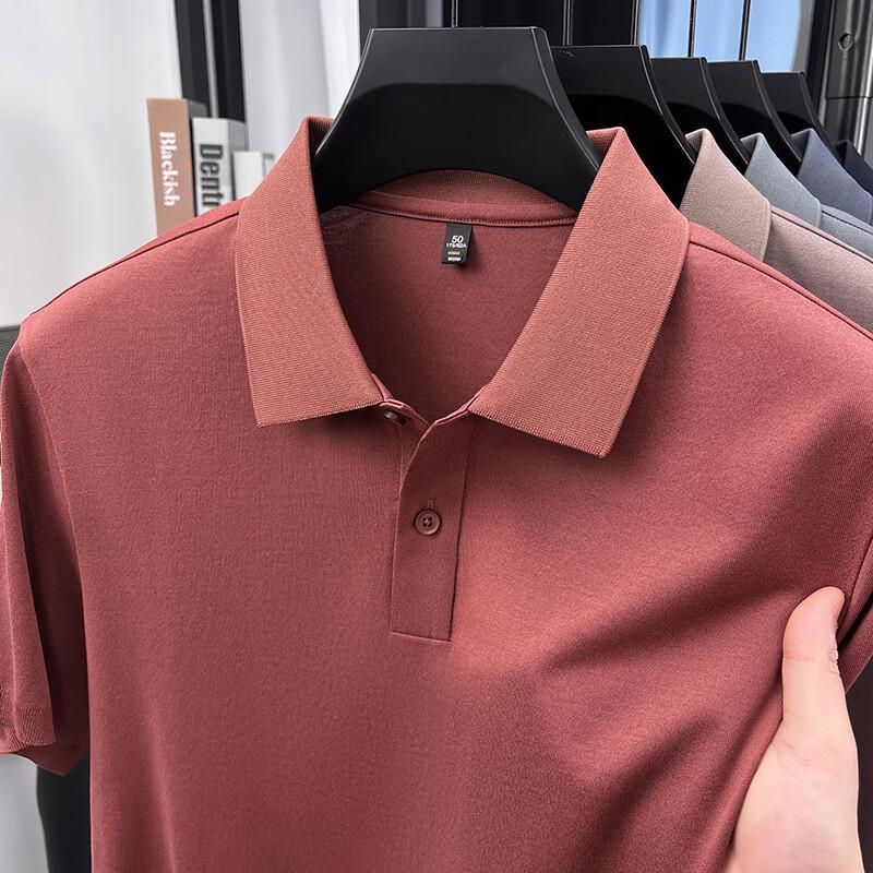 

E-Litem Men s Business Casual Polo Shirt YTMTST7107 3XL