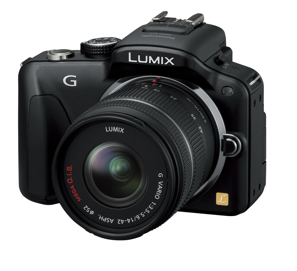 Panasonic LUMIX G3 Mirrorless Camera Lens Kit (Esprit Black) DMC-G3K-K