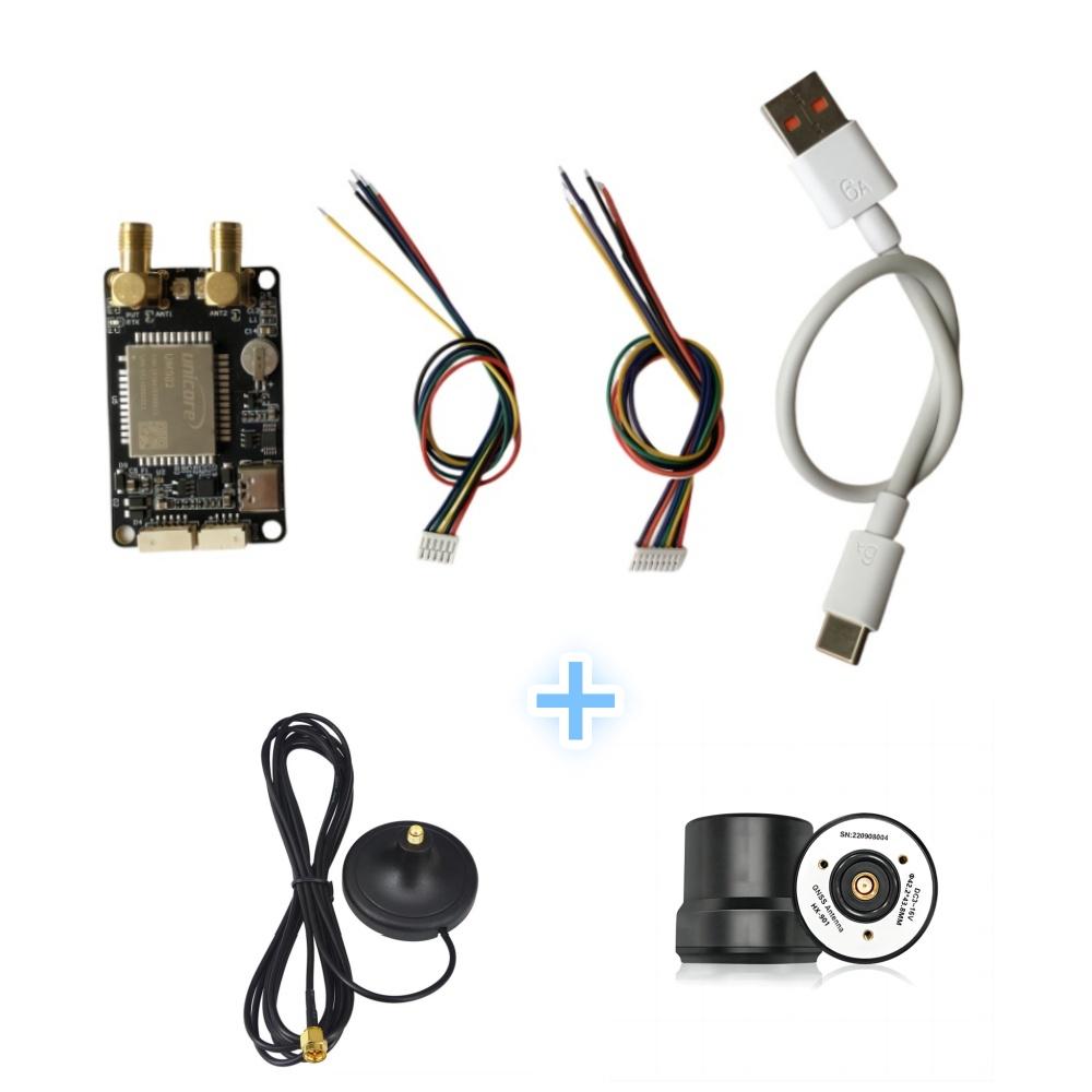UM982 GNSS Unicorecomm GPS RTK Module Centimeter-level Differential Relative F9P Positioning Orientation UM981 UM980 for Drone