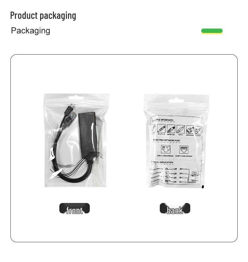 MicroUSB PoE Splitter 48V to 5V Power Supply Module for Android Devices