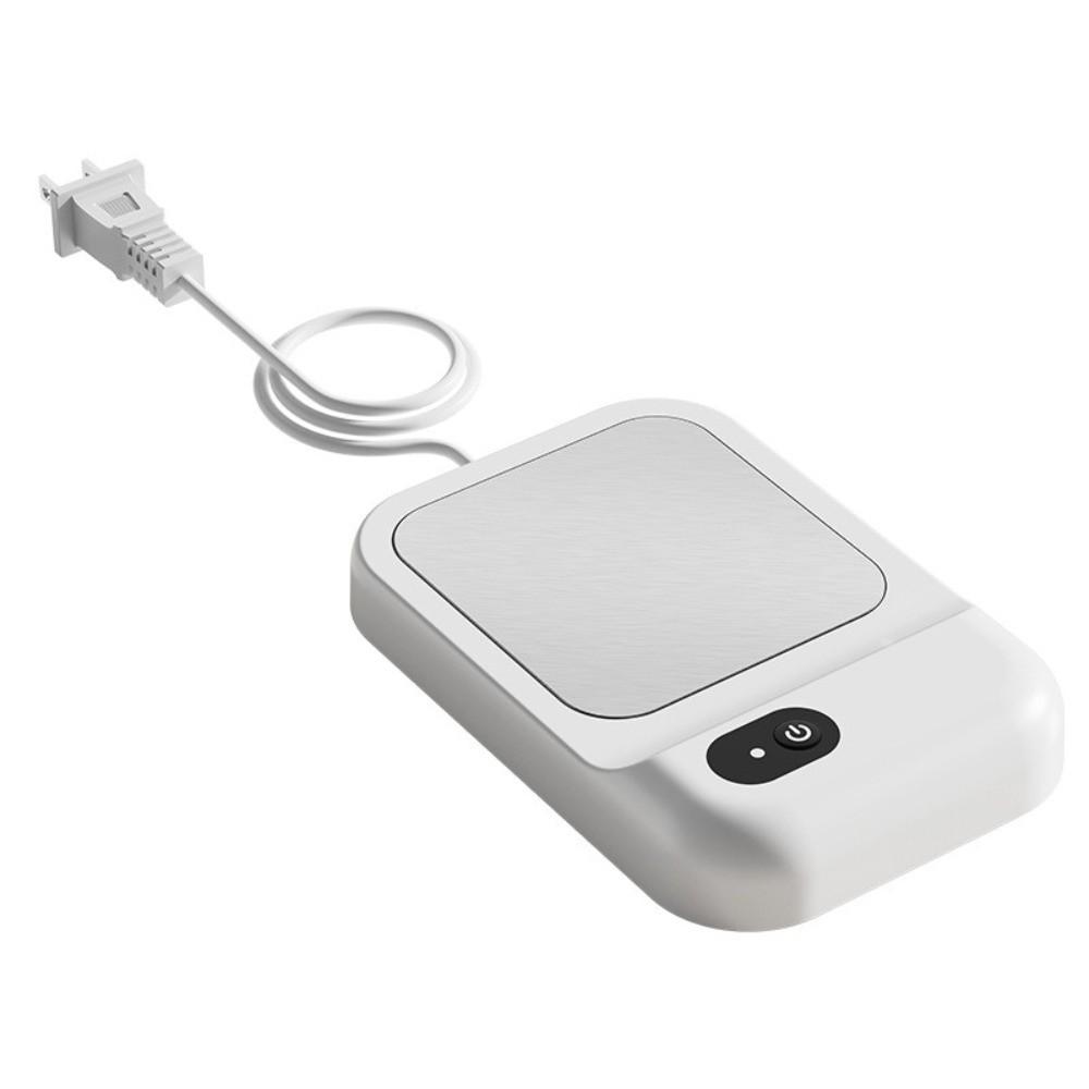Intelligent Electric Cup Warmer Low Noise Energy Saving Cup Heating Pad Rapid Warming Anti-slip Base Heating Coaster Home Desk
