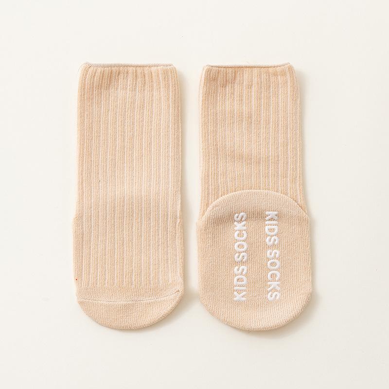 

Эксклюзивные трансграничные хлопковые носки для новорожденных с нескользящей подошвой - Весенне-осенний стиль S 0-1 years