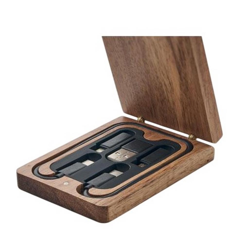 MidOcean Versa Bamboo 3 in 1 Cable