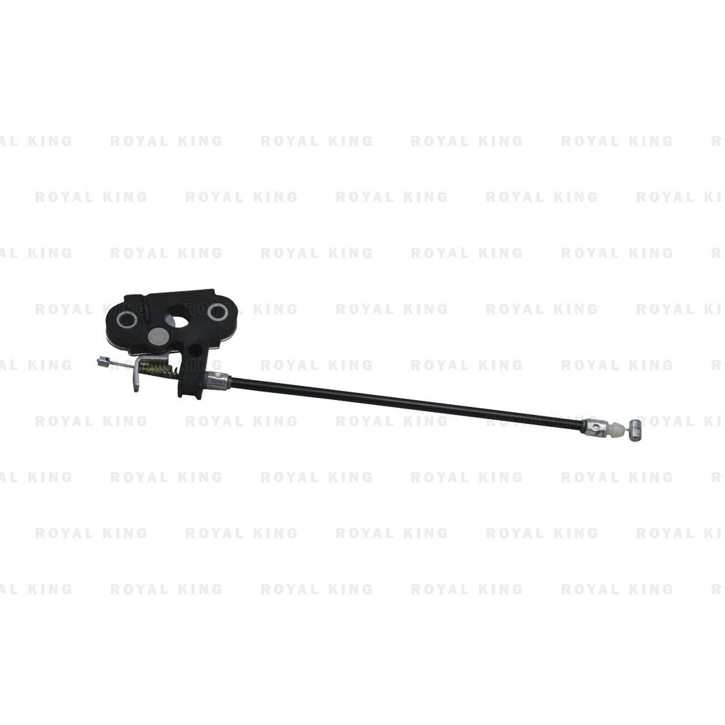 Royal Enfield "Black & Silver Seat Latch Assembly for New Himalayan 450"
