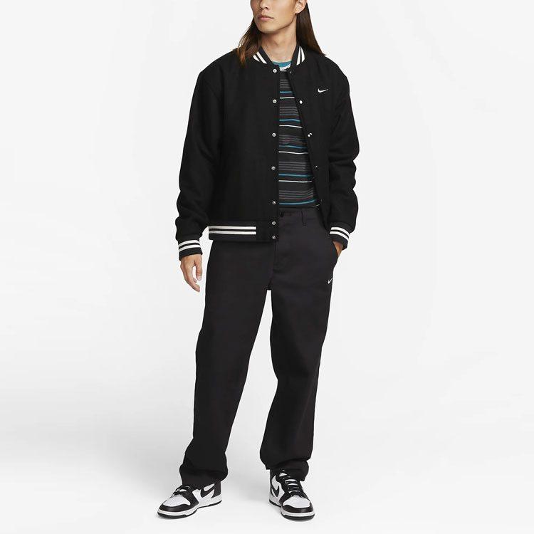 Nike T Shirts Men's Black Crew Neck Moderate Straight Fit FD1359-010
