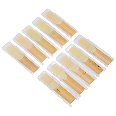 10PCS Tenor Saxophone Reed B Flat Natural Odorless Non Toxic Uncut Saxophone Accessories for
