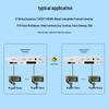 BOYANG 8-Channel Magneto Telephone Fiber Optic Transceiver