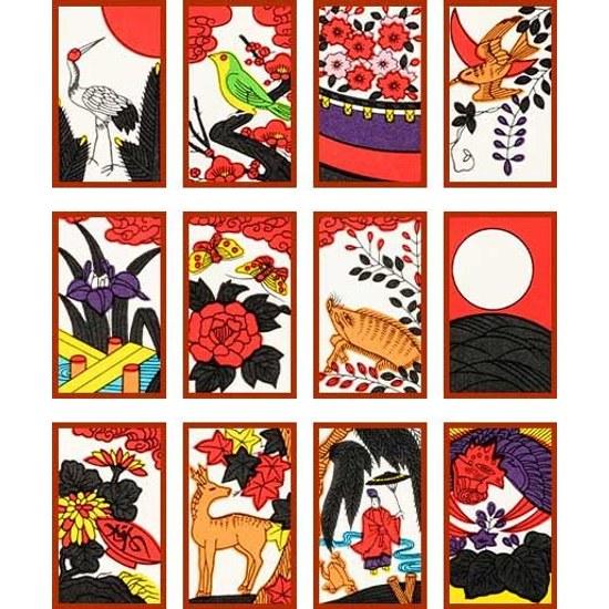 If its Hanafuda then Nintendo (founded 1889) - Flower Cards Red (with instructions play included).