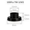 Screw Nylon Transistor Gasket The Step T-Type Plastic Washer
