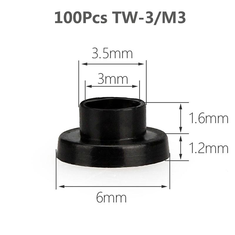 Screw Nylon Transistor Gasket The Step T-Type Plastic Washer