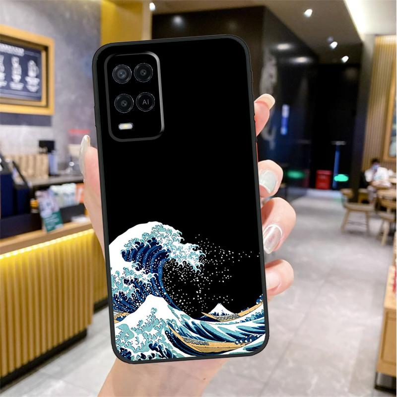 

The Great Wave off Kanagawa Case For Oppo A5 Pro A15 A17 A57 A77 A60 A80 A40 A18 A38 A58 A78 A98 A96 A76 A16 A94 A74 A54 OPPO A58 4G