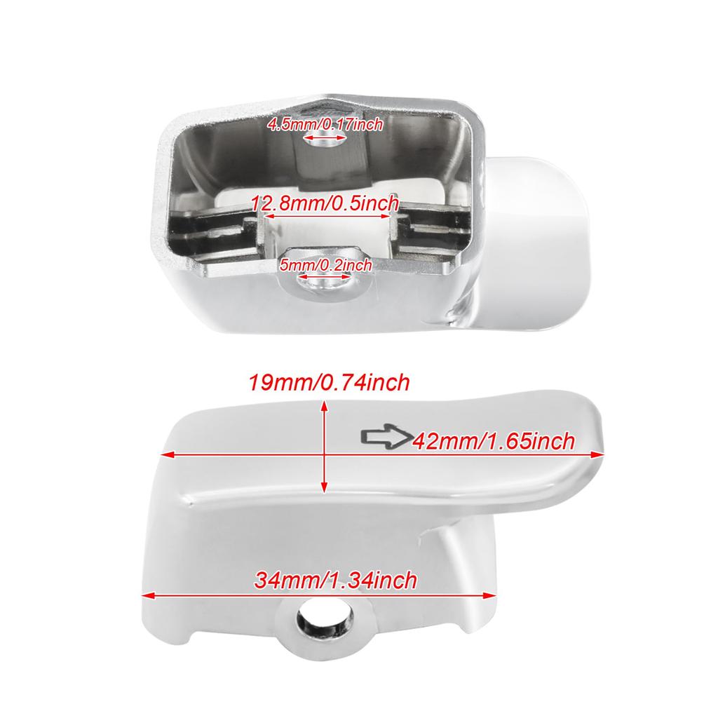 HCmotorku Motorcycle Turn Signal Switch for Harley Switch Cover Turn
