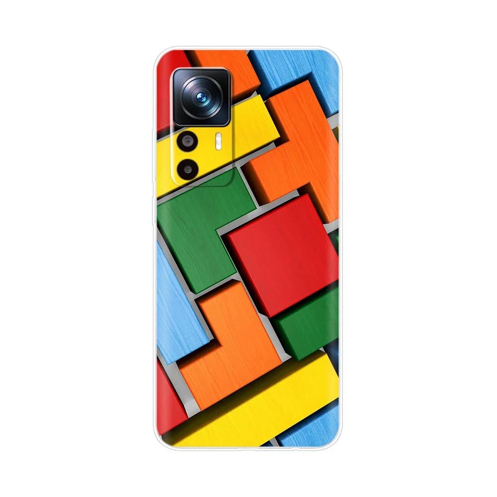 For Xiaomi 12T Pro Case Silicone Fashion Painted Soft Phone Case For Xiaomi 12T Case Back Cover For Xiomi Mi 12T Pro 12 T Bumper