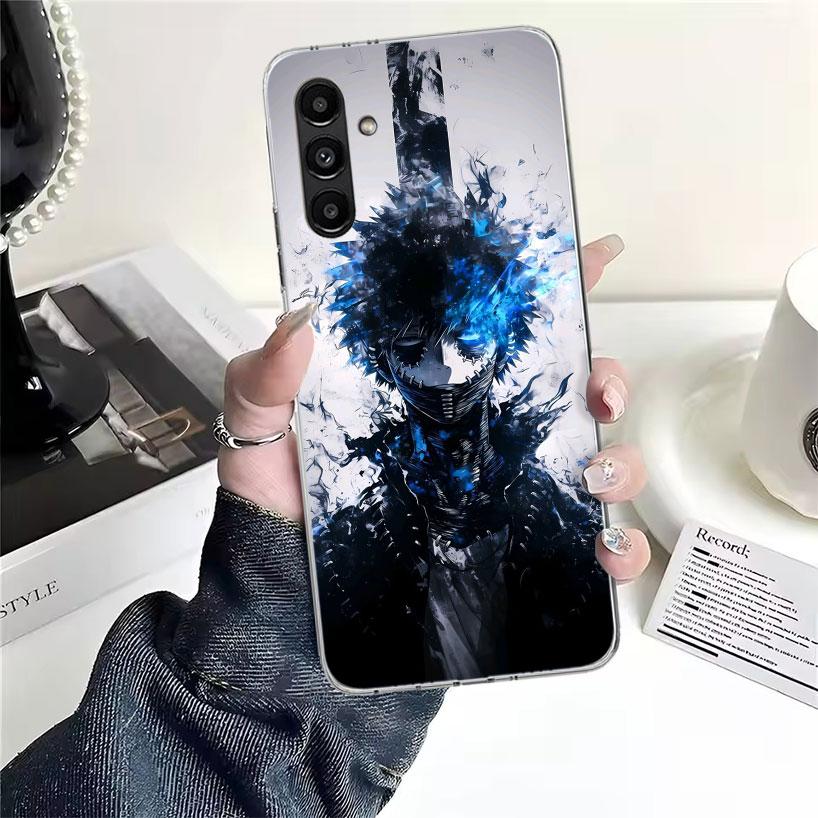 Dabi MHA My Hero A-Academy Phone Case For Samsung Galaxy A13 A14 A15 A16 A17 A53 A54 A55 A56 A57 A33 A34 A35 A36 A37 A23 A24 A25