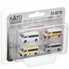 KATO N Gauge Toyota Hiace Super Long Kindergarten Bus (4-pack) 23-651B Model Railroad Supplies