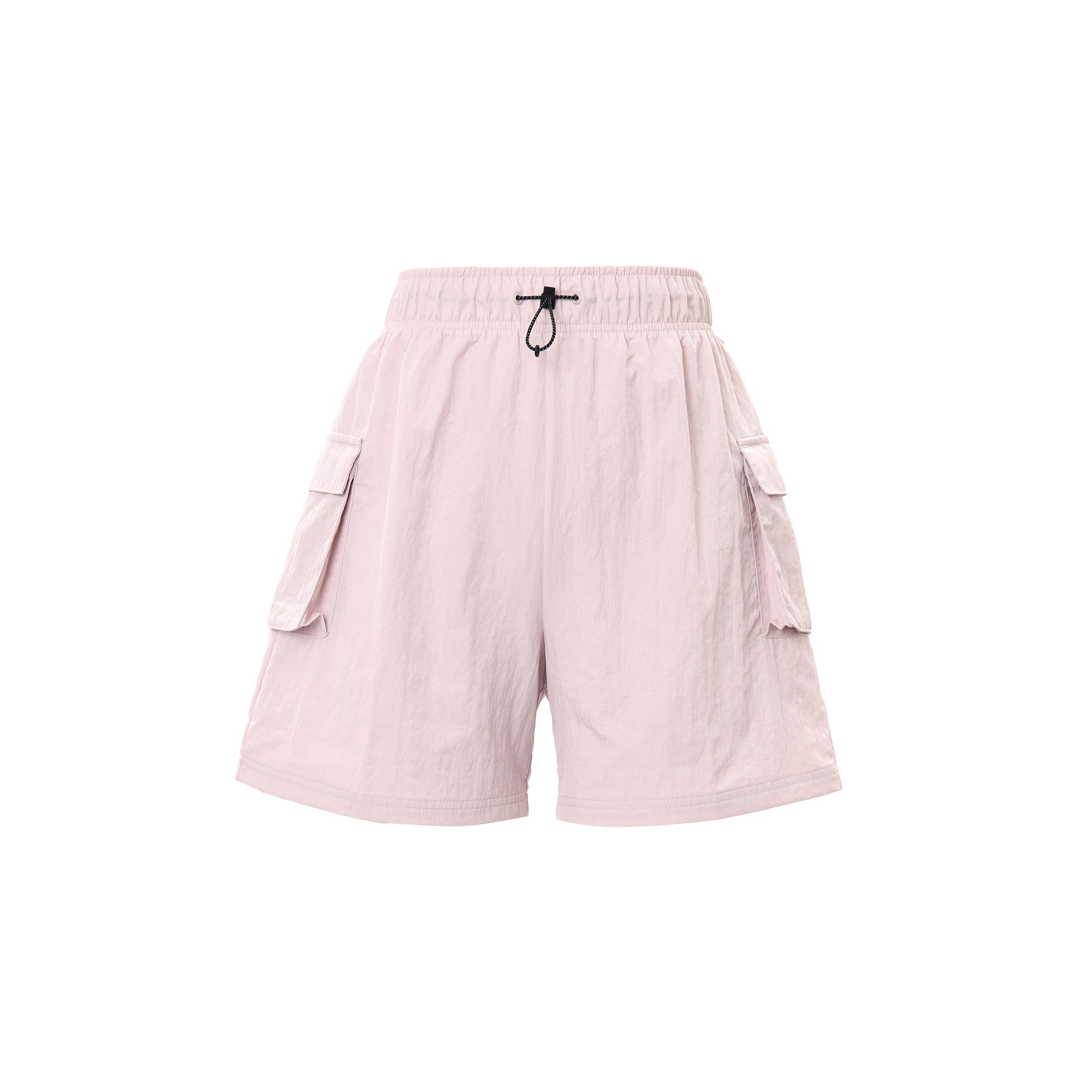 

New Nike Sportswear Essentials Series Casual Shorts Women s Gray Purple DM6248-019