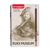 Crayons graphite - Rijksmuseum - Rembrandt van Rijn - Boîte métal de 12 - Dureté 2H à 9B - Mixte