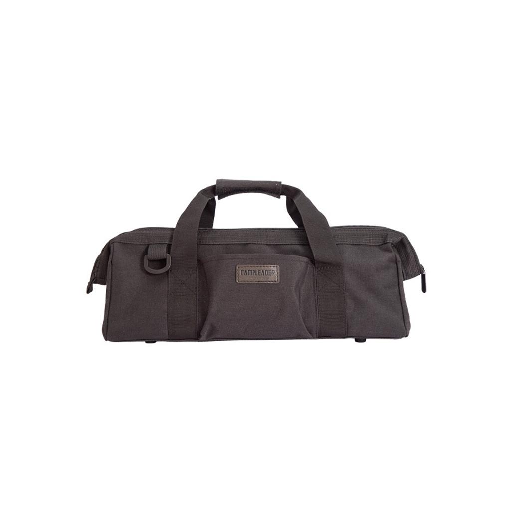 

Tool Storage Bag Camping Pack Tent Peg Nails Wind Carry Box Zippered Ground Nail Multipurpose for Travel Luggage чёрный