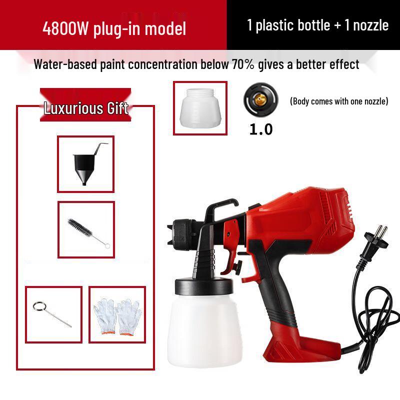

Electric Paint Spray Gun CN plug (adapter included)