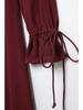 Spring 2025 European & American Women's Layered Midi Dress
